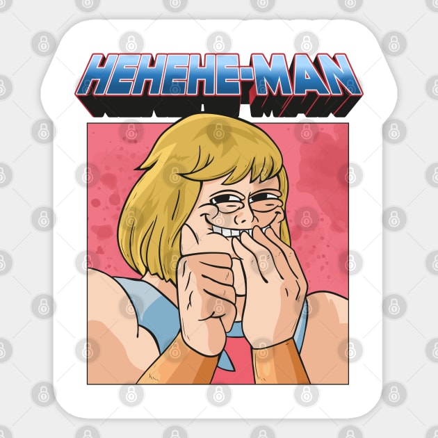 he man troll Sticker by PaperHead